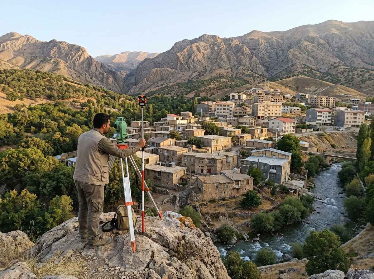 نقشه برداری در سپیدان