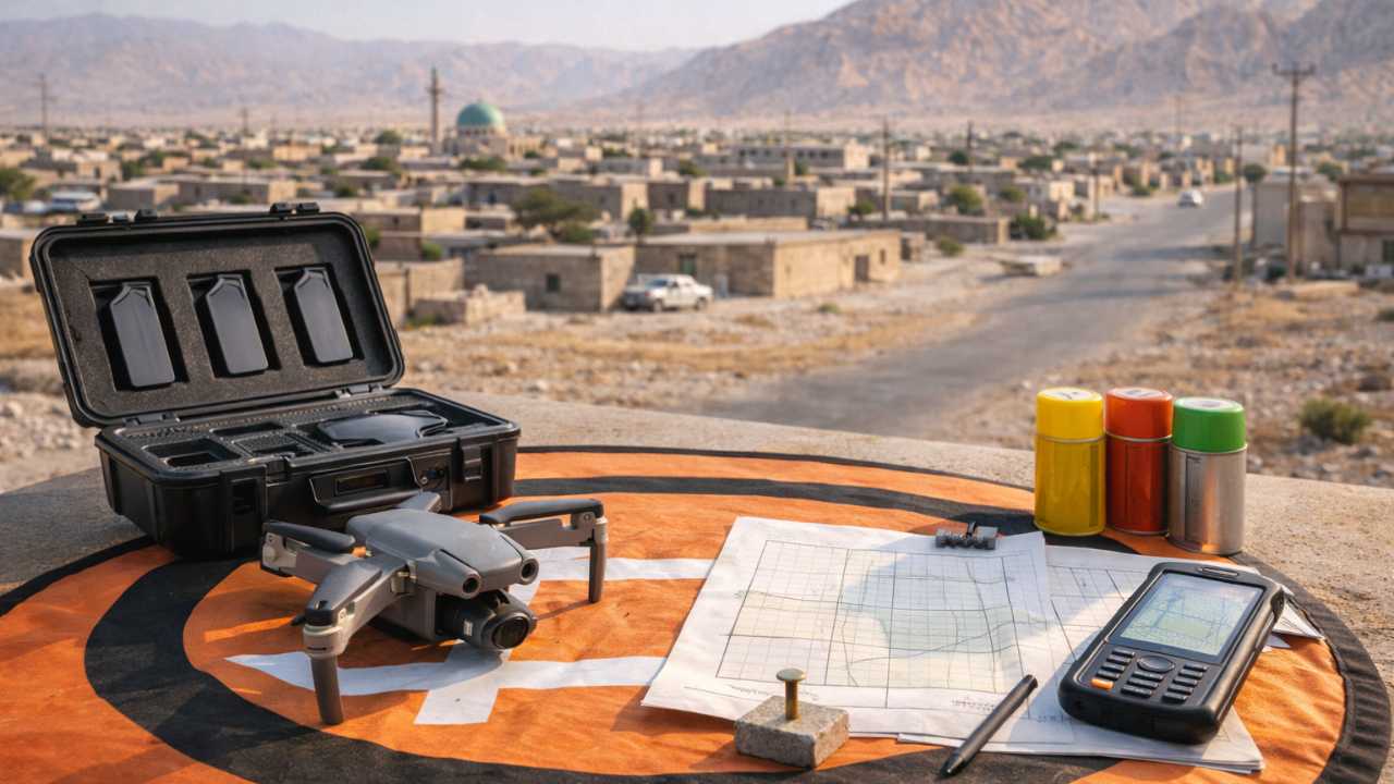نقشه‌برداری در لامرد