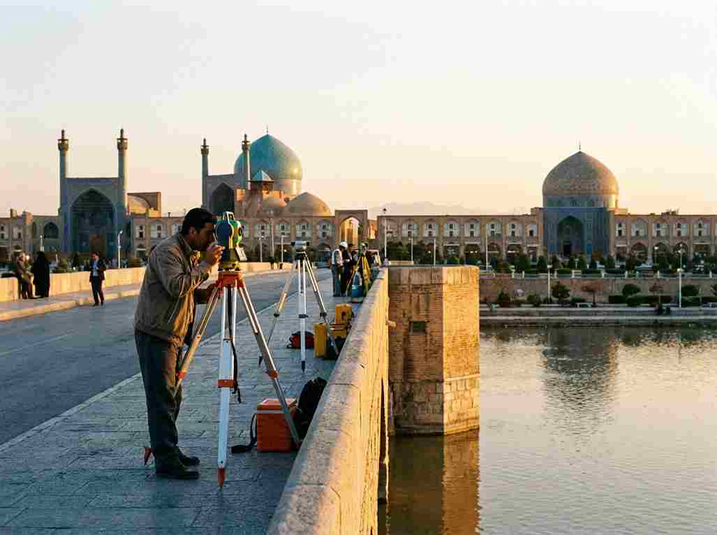 خدمات نقشه برداری در اصفهان