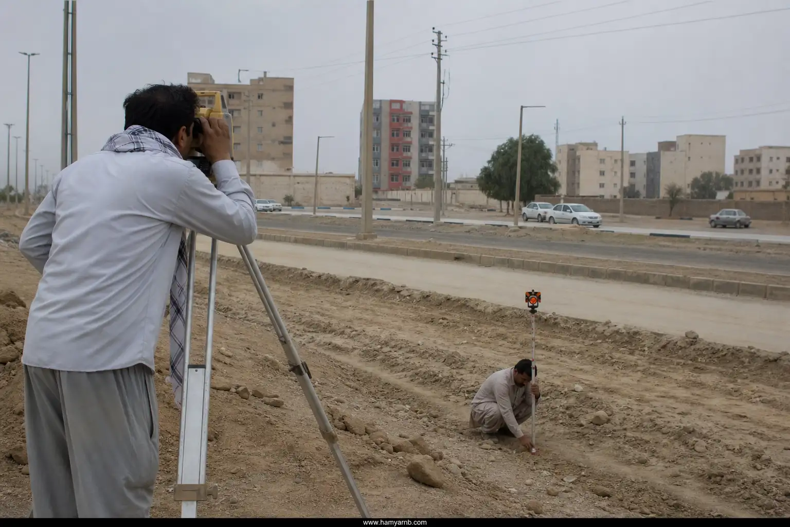 نقشه برداری در ایرانشهر